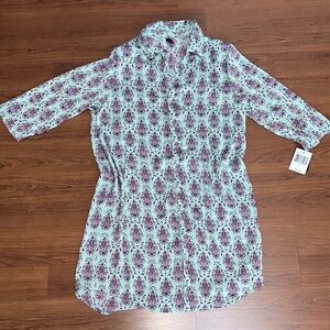 Purple and Mint Nightgown